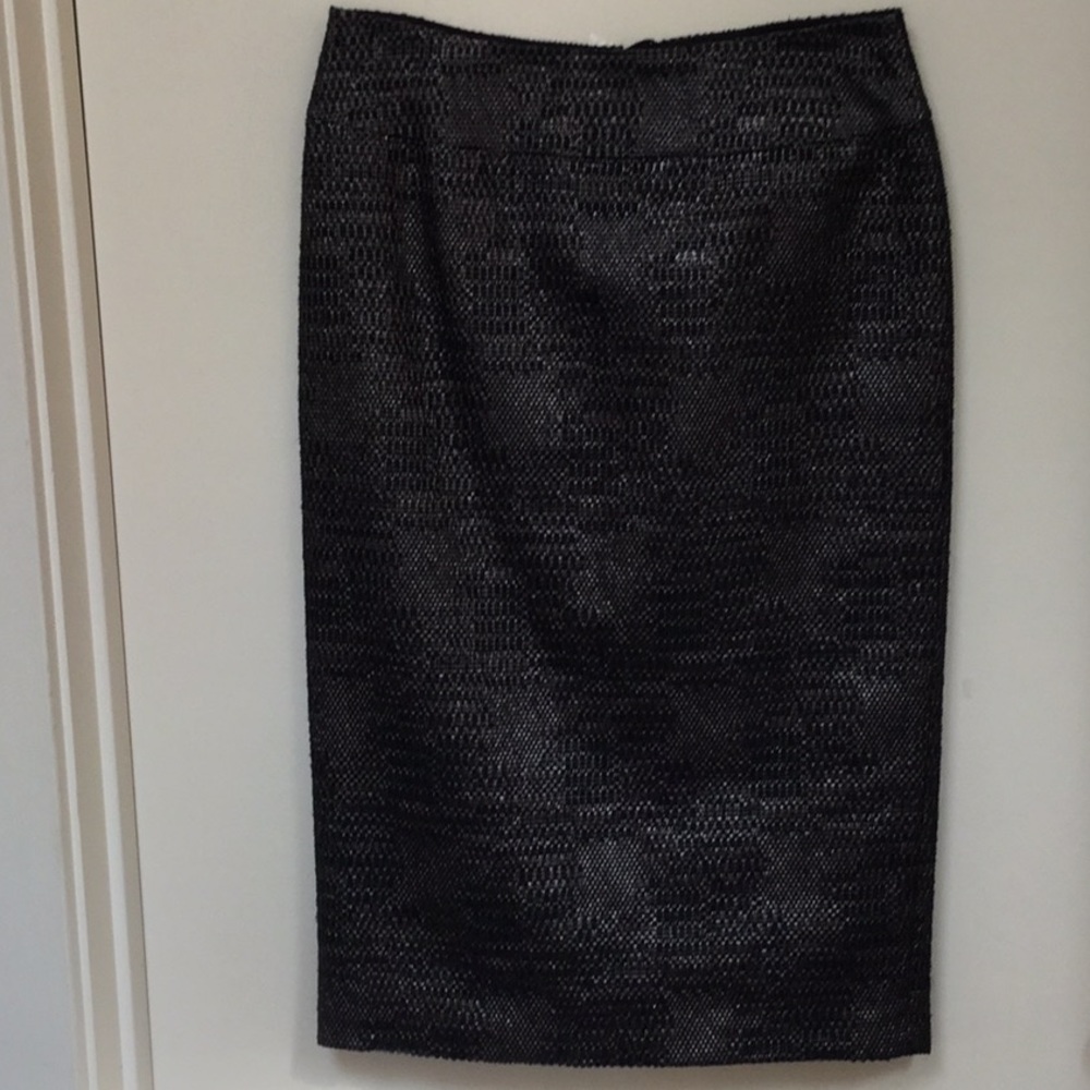 Irredescent below the knee skirt.